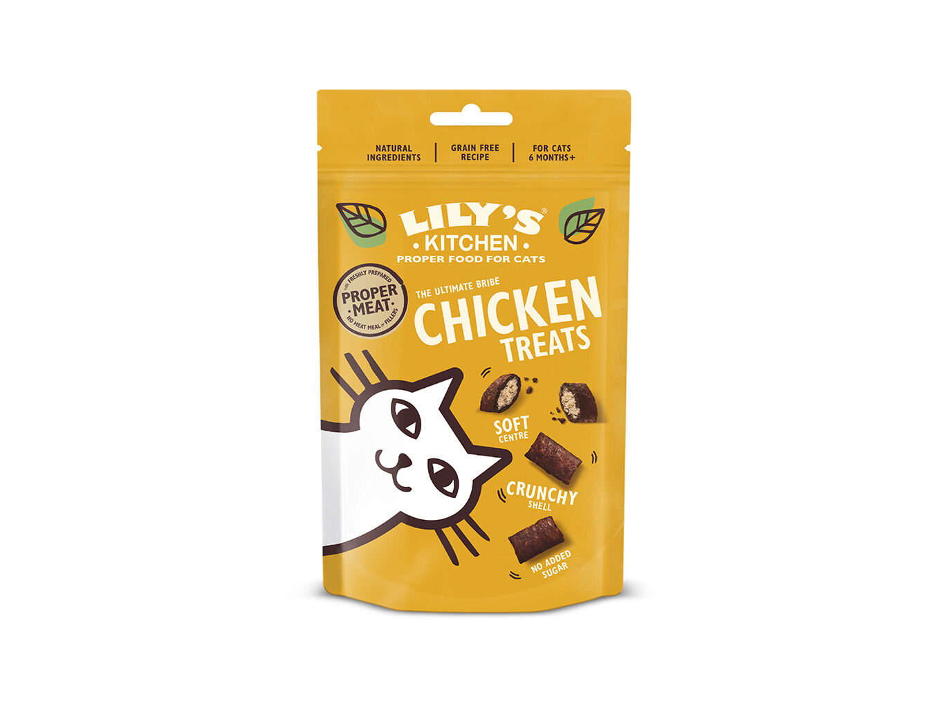 SNACKS PARA GATO LILY'S KITCHEN FRANGO 60G image number 0