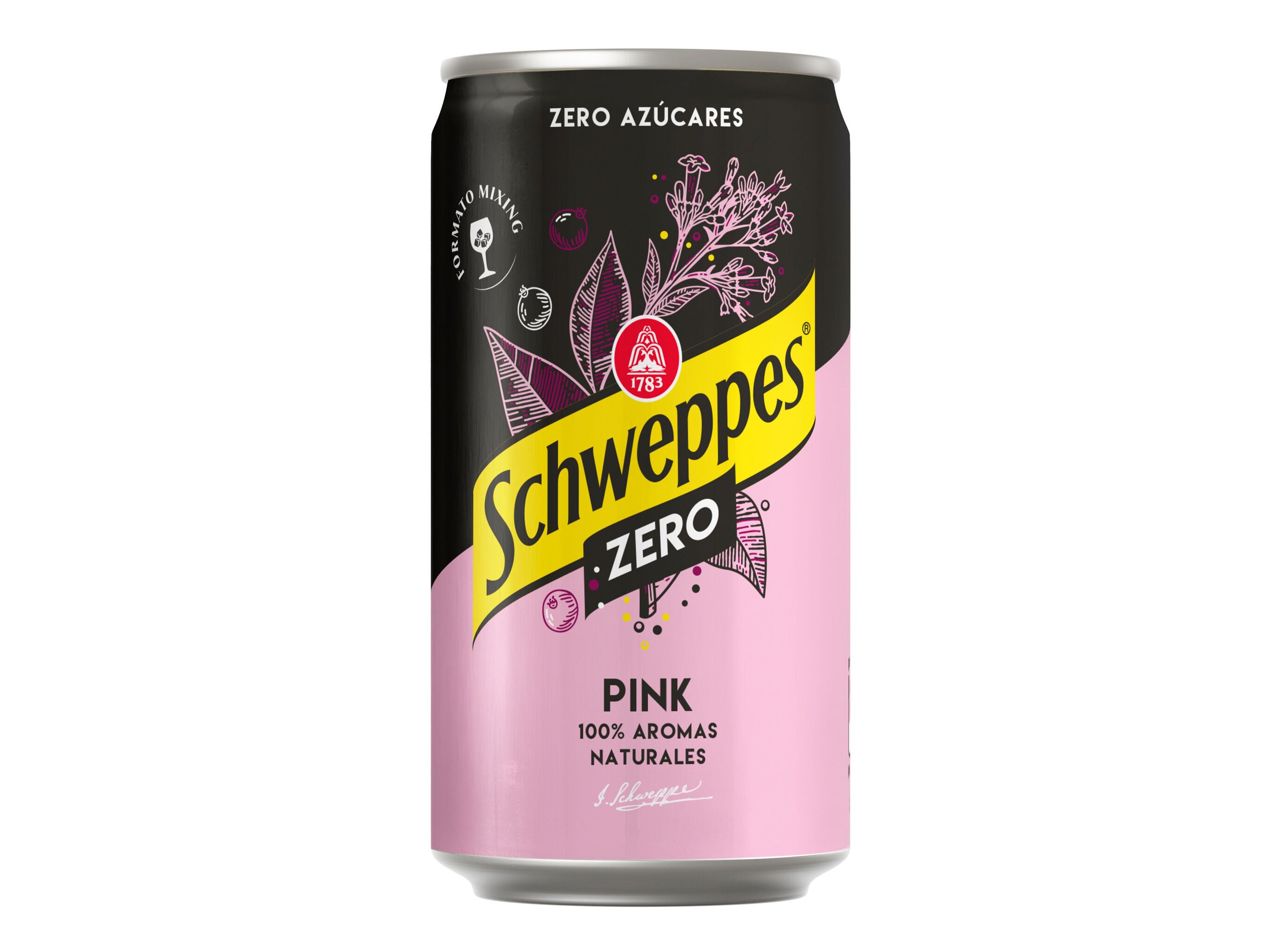 &Aacute;GUA T&Oacute;NICA SCHWEPPES PINK ZERO 0.25L (SDR)