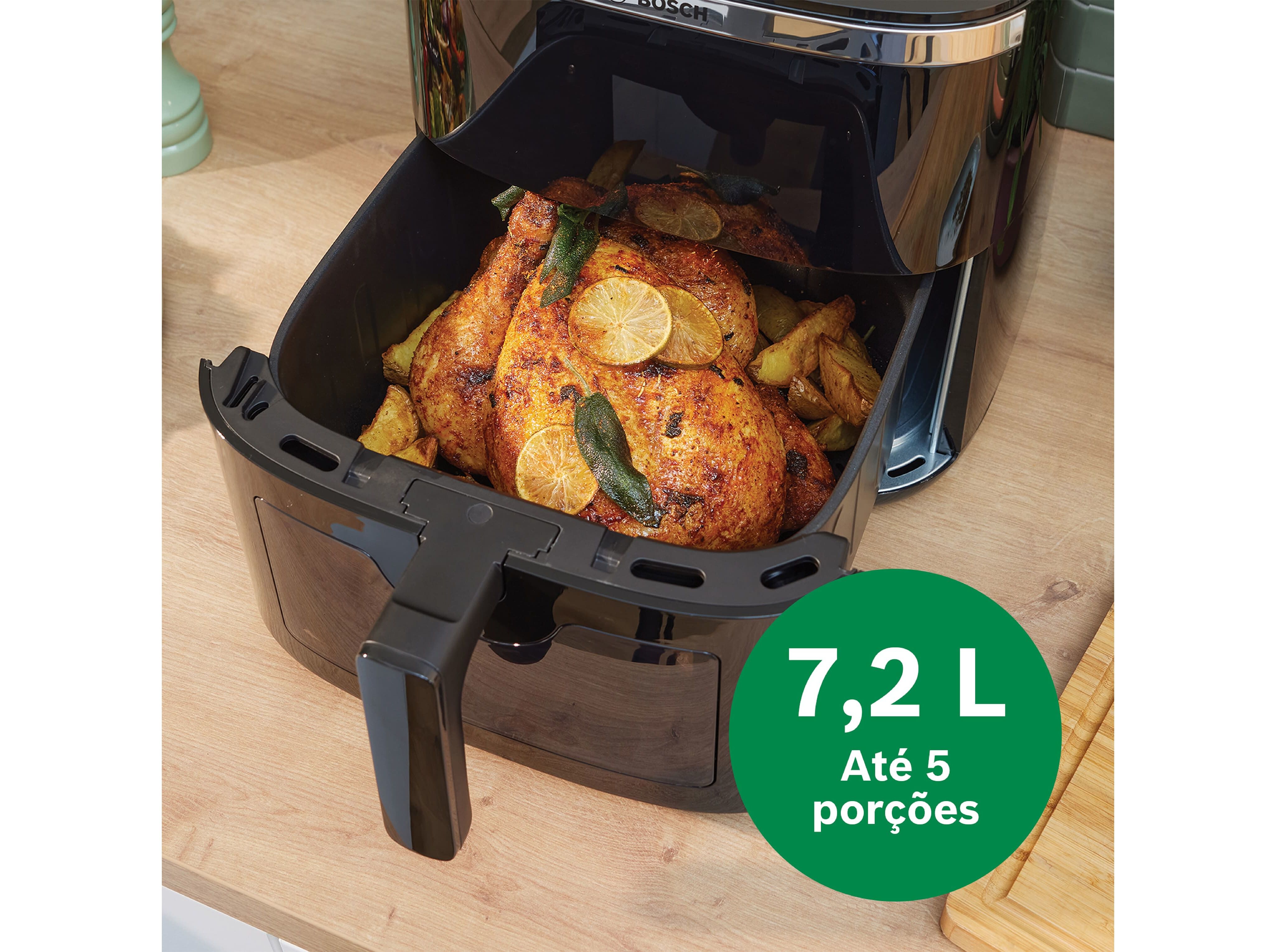 FRITADEIRA AIRFRYER BOSCH MAF671B1 SERIE 6 7.2L image number 4