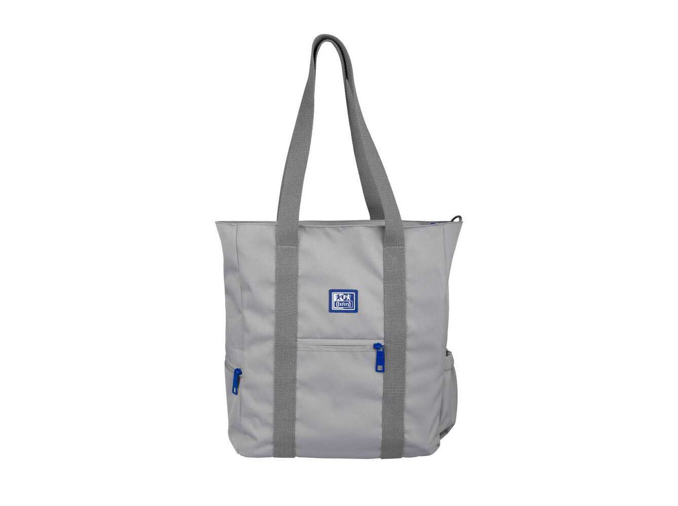TOTE BAG B-TRENDY OXFORD CINZENTO 31X38X12CM