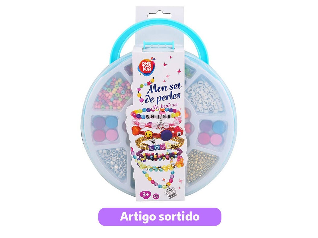 CAIXA COM MISSANGAS ONE TWO FUN MODELOS SORTIDOS image number 1