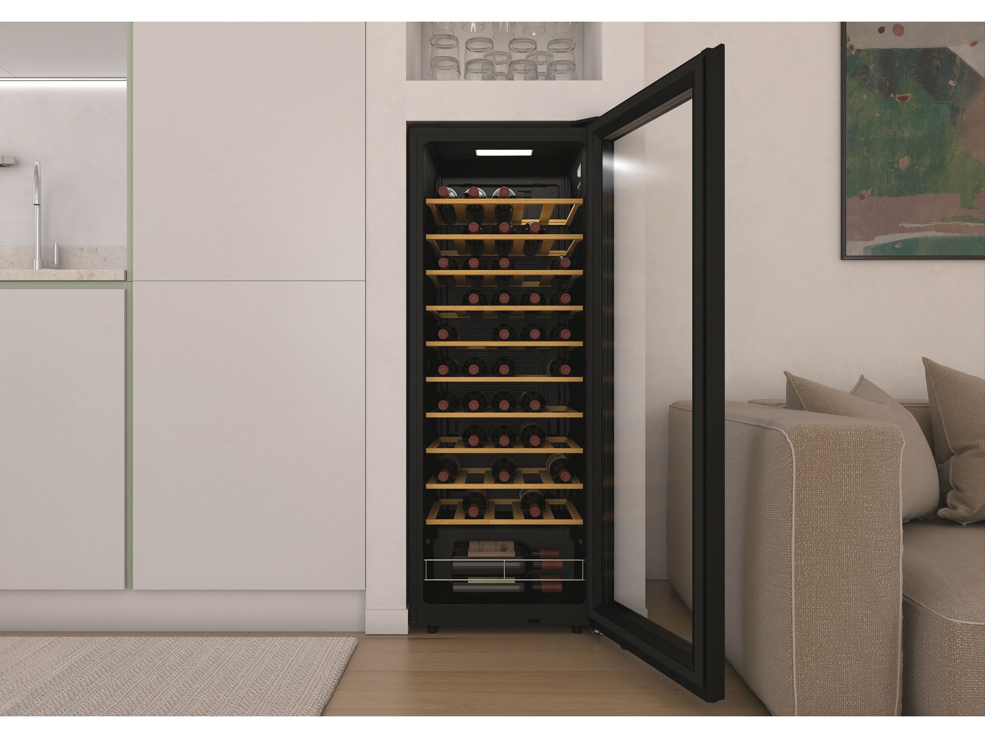 CAVE DE VINHOS CANDY CWC058 G 58 GARRAFAS image number 7