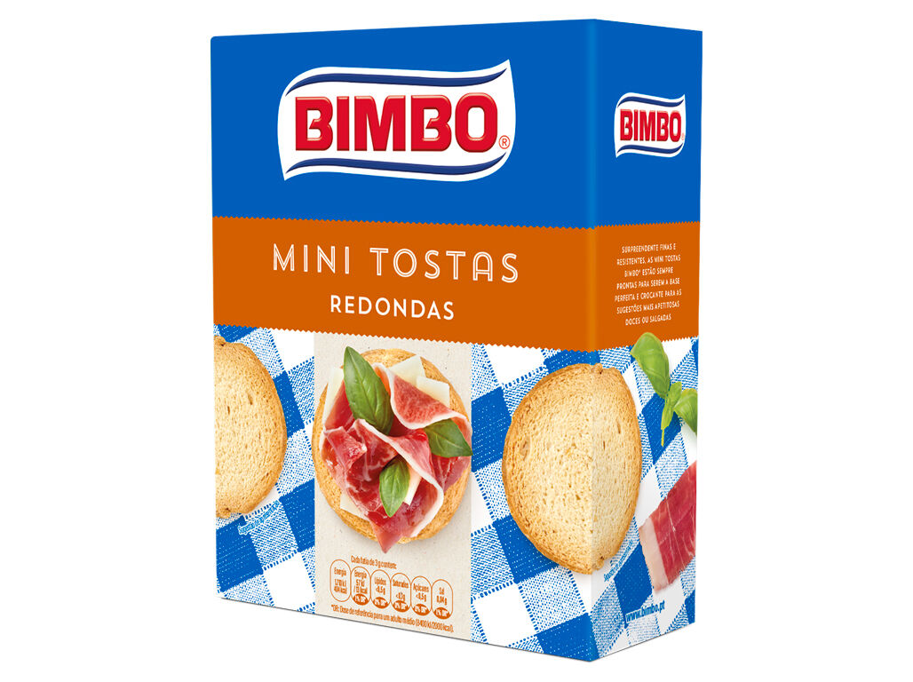 MINI TOSTA BIMBO REDONDA 100G image number 0
