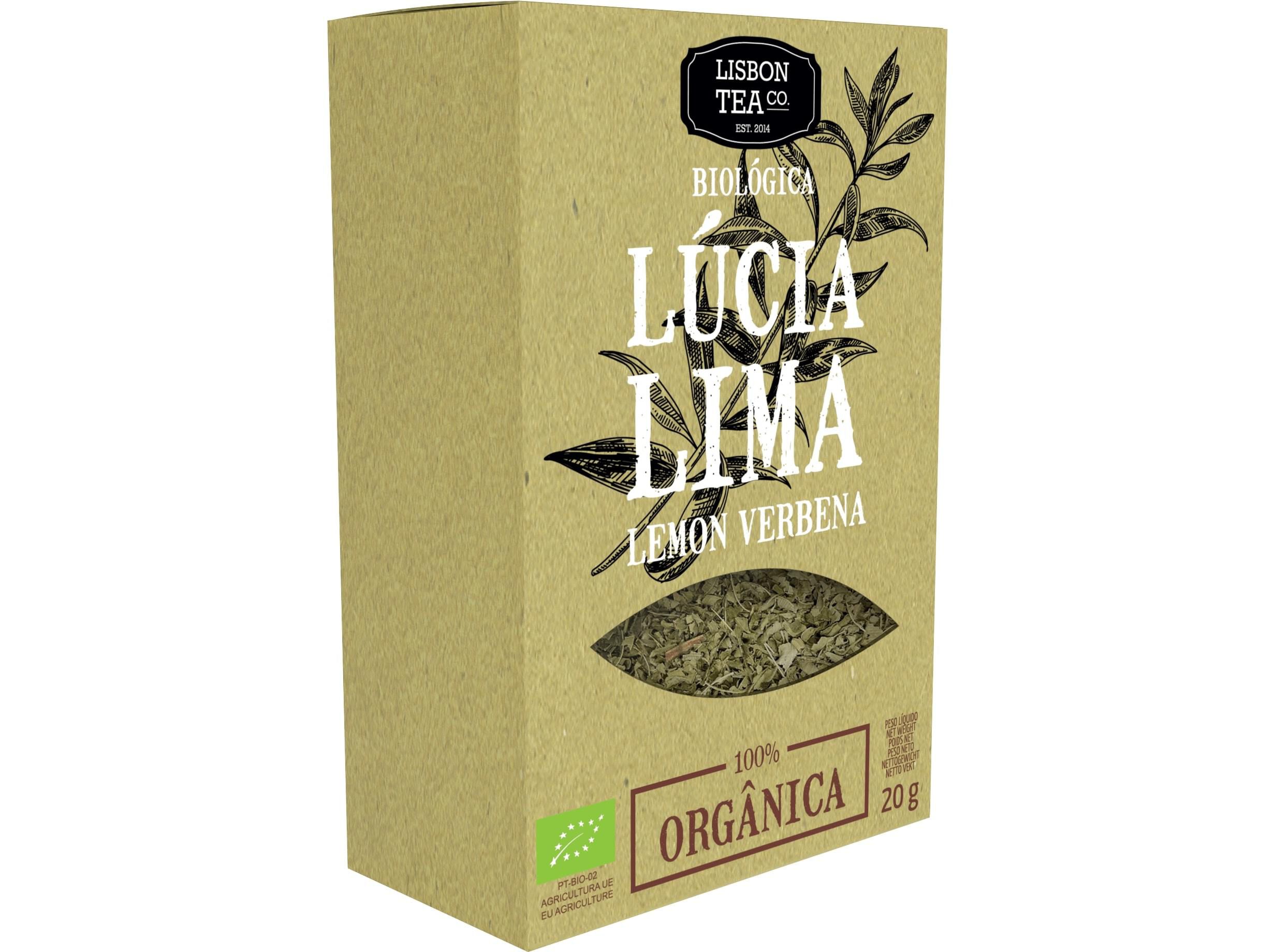 INFUS&Atilde;O LISBON TEA CO. BIO L&Uacute;CIA-LIMA 20G