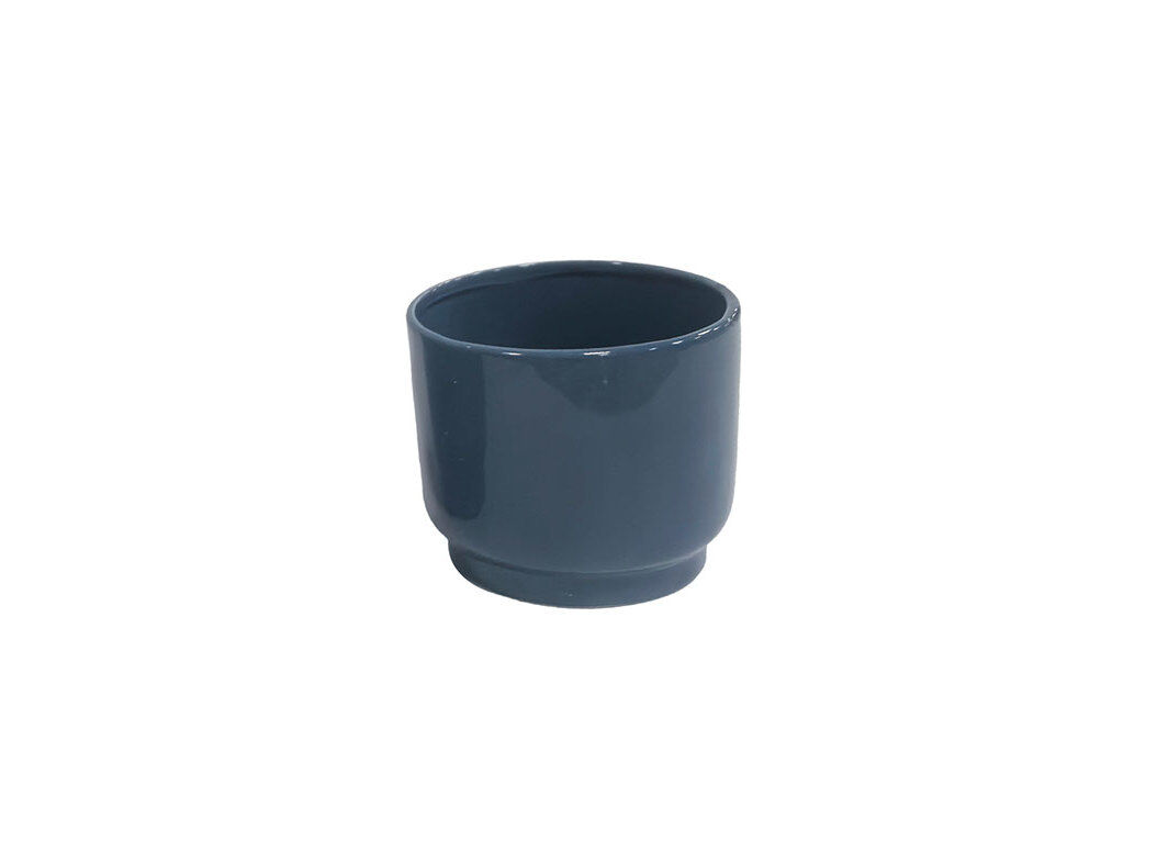 VASO CER&Acirc;MICA GARDENSTAR AZUL &Oslash;13XA12CM image number 0