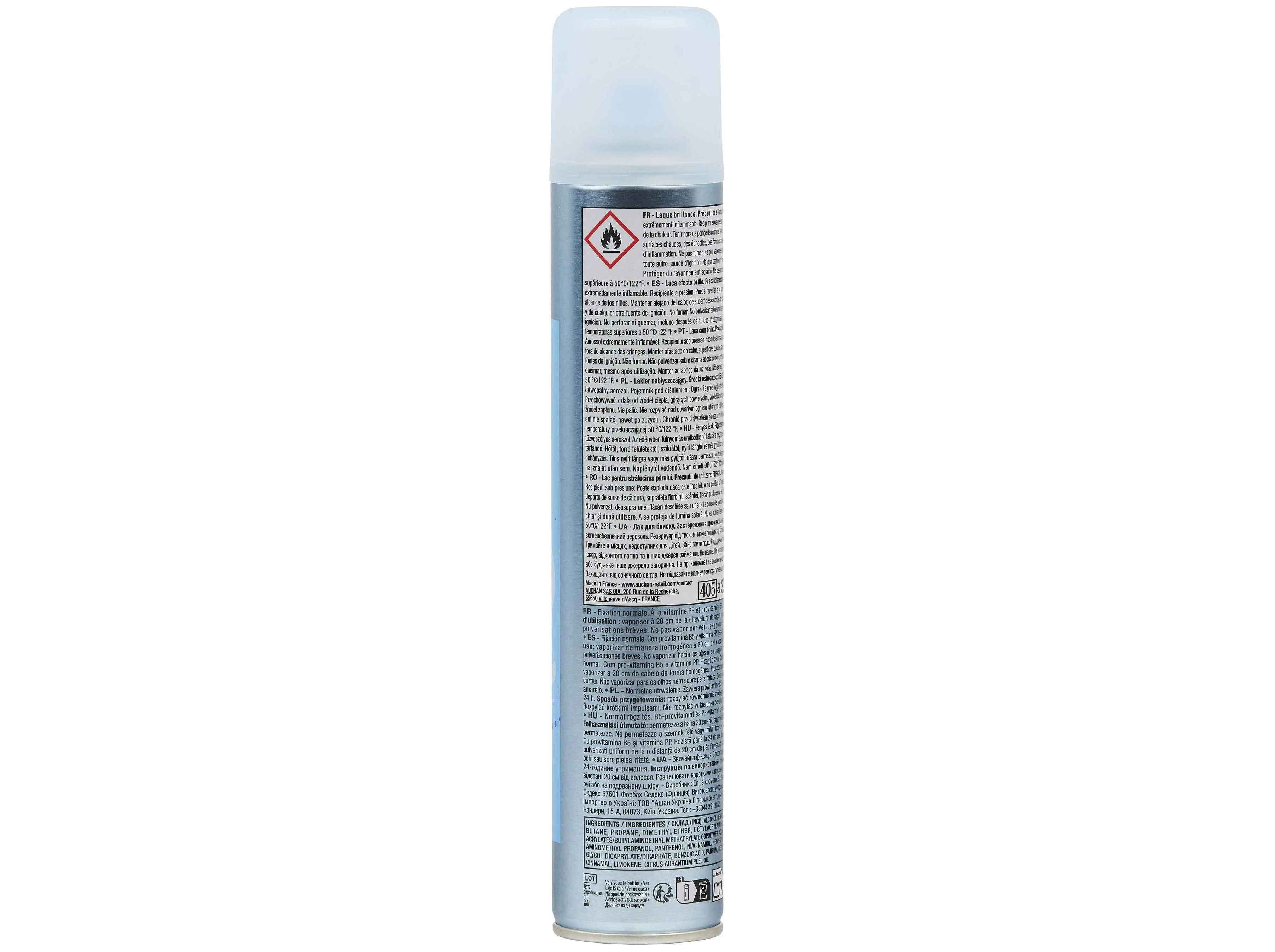 LACA COSMIA BRILHO FIXA&Ccedil;&Atilde;O NORMAL 300 ML image number 1