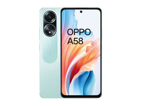 SMARTPHONE OPPO A58 VERDE 6GB/128GB image number 0