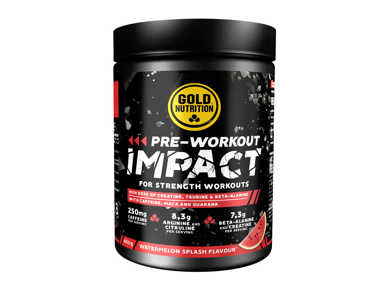 SUPLEMENTO GOLDNUTRITION PREWORK IMPACT MELANCIA 400G