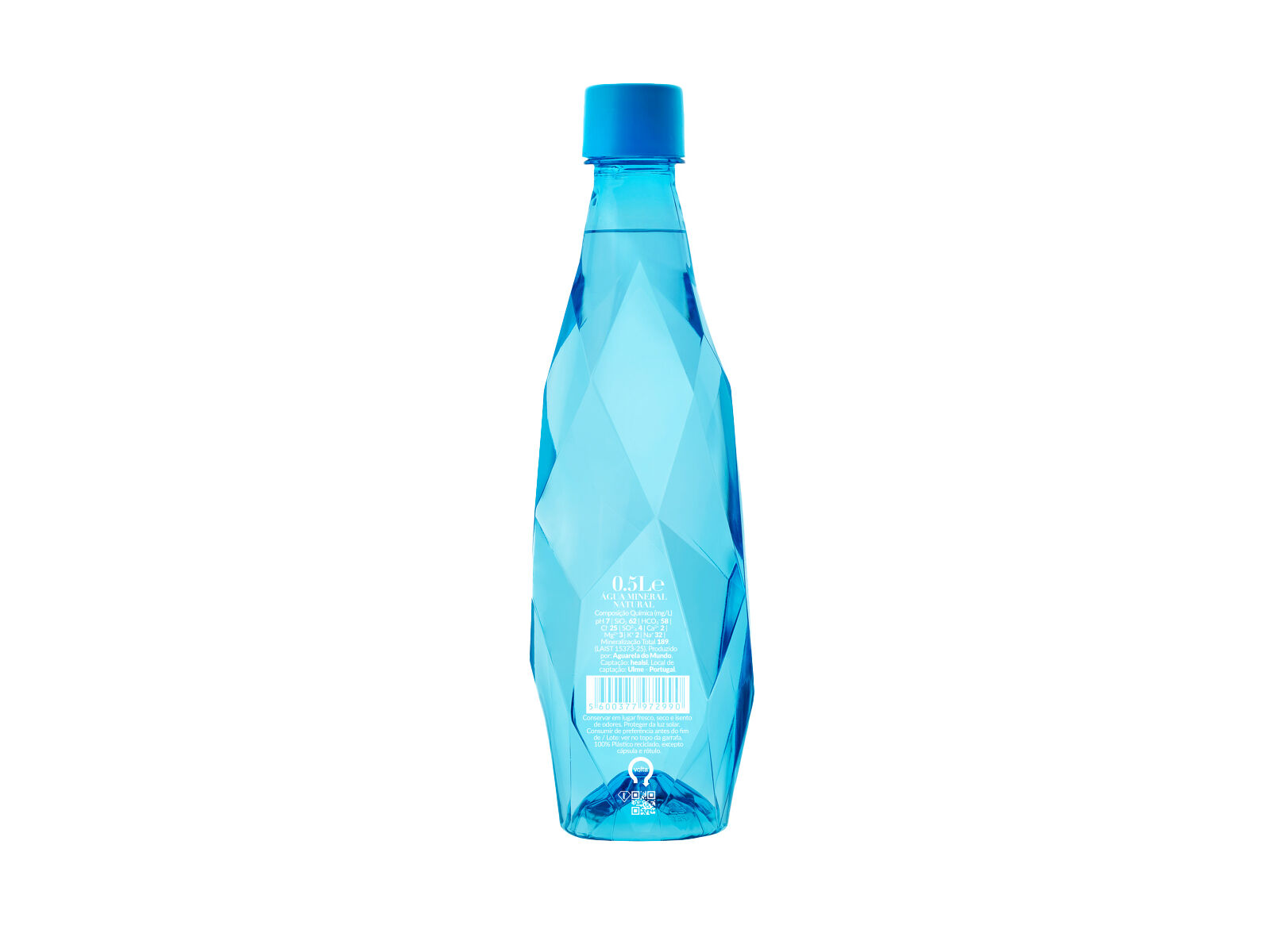 AGUA MINERAL HEALSI TURQUESA 0.5L (SDR) image number 1