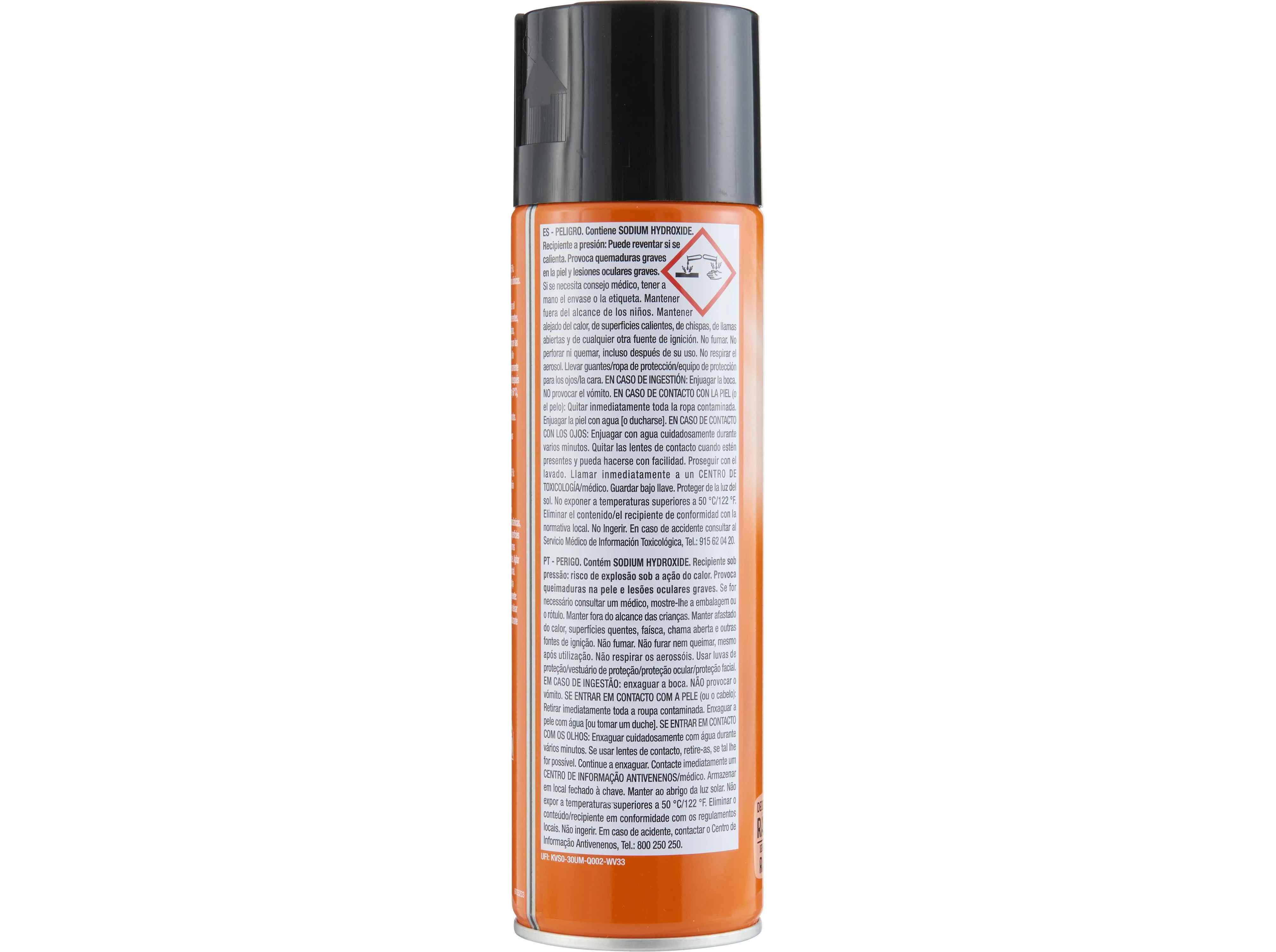 SPRAY AUCHAN LIMPA FORNOS TRADICIONAL 500ML image number 2