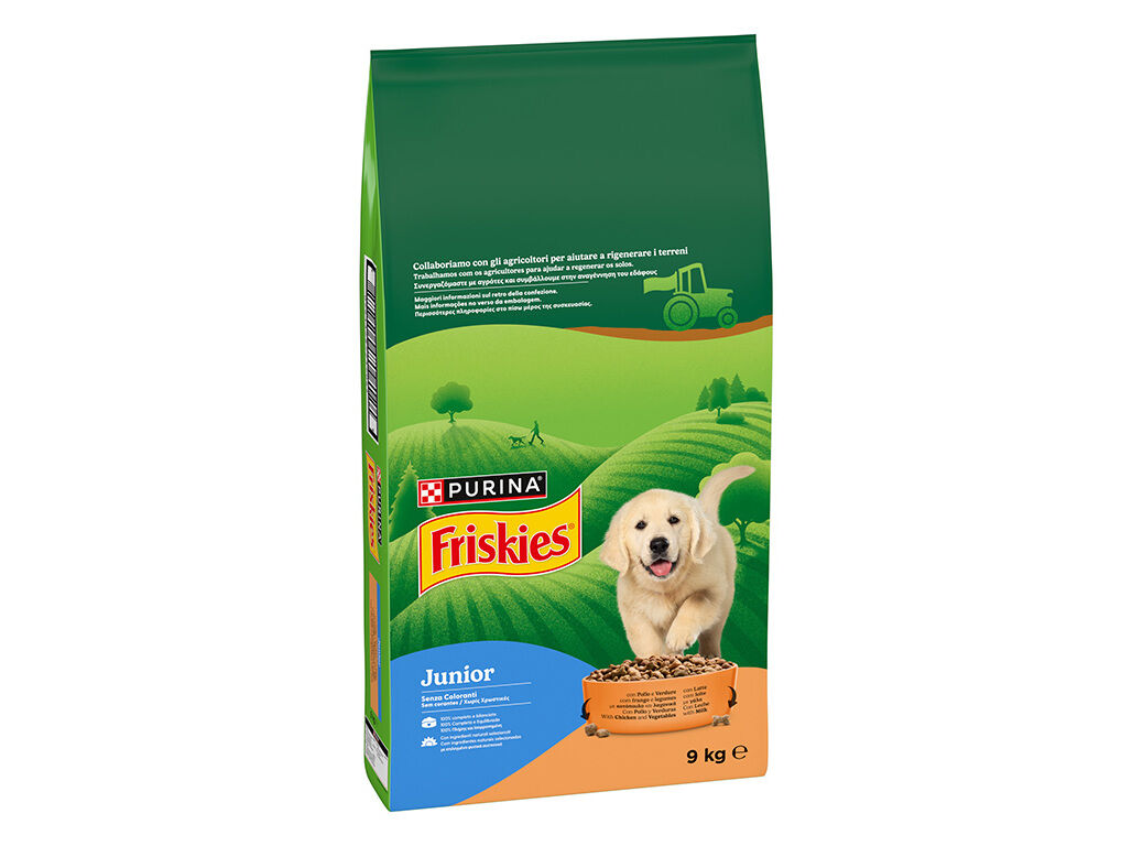 RA&Ccedil;&Atilde;O PARA C&Atilde;O FRISKIES J&Uacute;NIOR 9KG image number 1