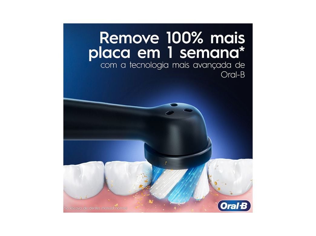 ESCOVA DENTES EL&Eacute;TRICA ORAL-B IO 3 PRETA image number 1