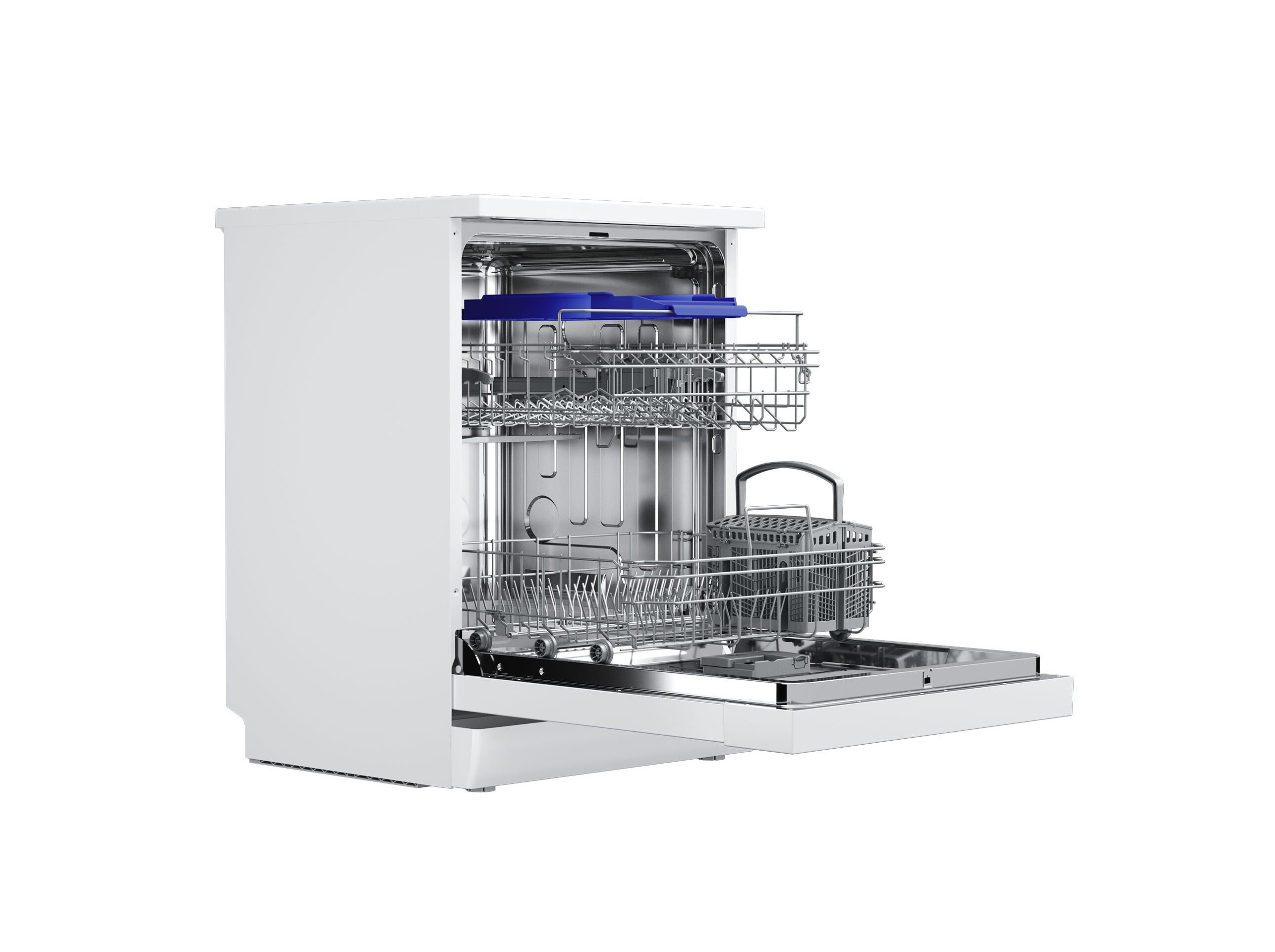 MAQ LAVAR LOI&Ccedil;A TEKA DFS 76810 WH 14 TALHERES BRANCA image number 1