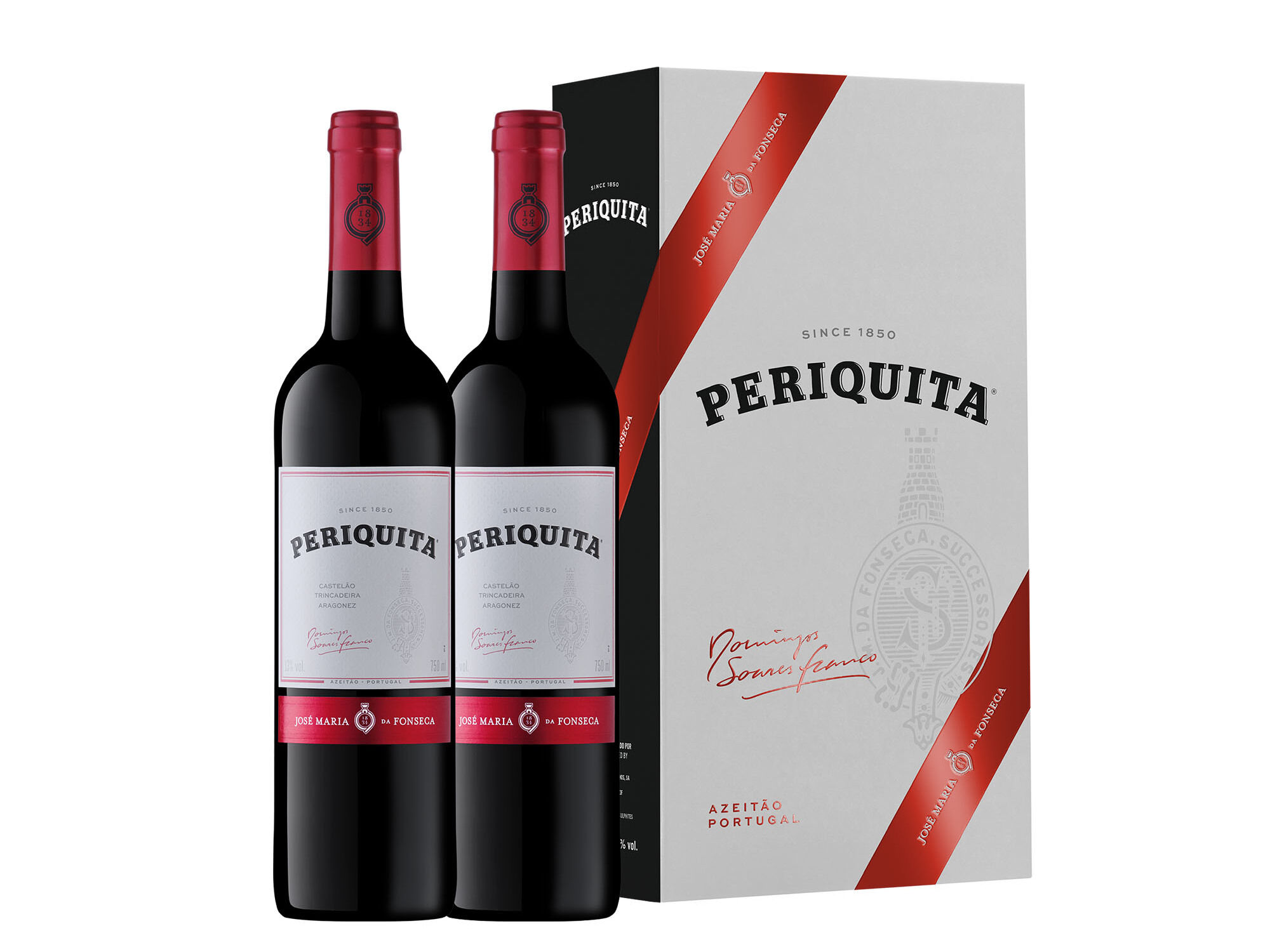 CONJUNTO VINHO TINTO PERIQUITA 2X0.75L