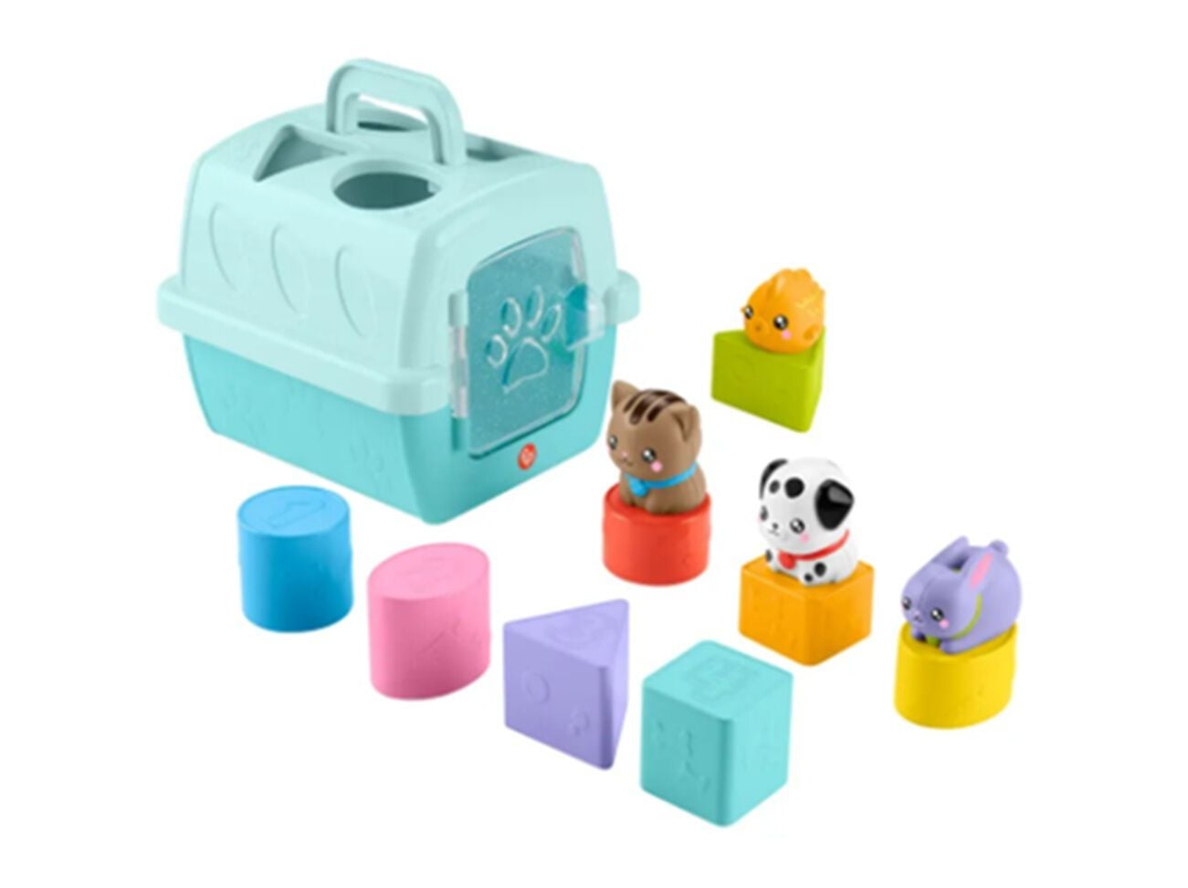 CAIXA TRANSPORTE FISHER PRICE ANIMAIS AMIGOS image number 1
