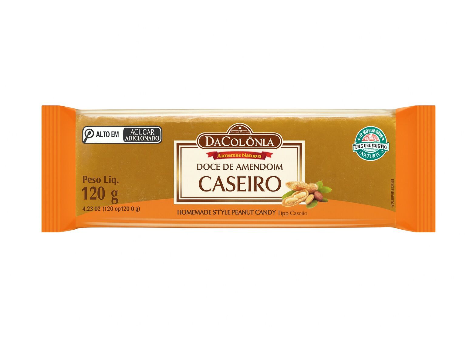 DOCE DE AMENDOIM DACOL&Ocirc;NIA 120G image number 0