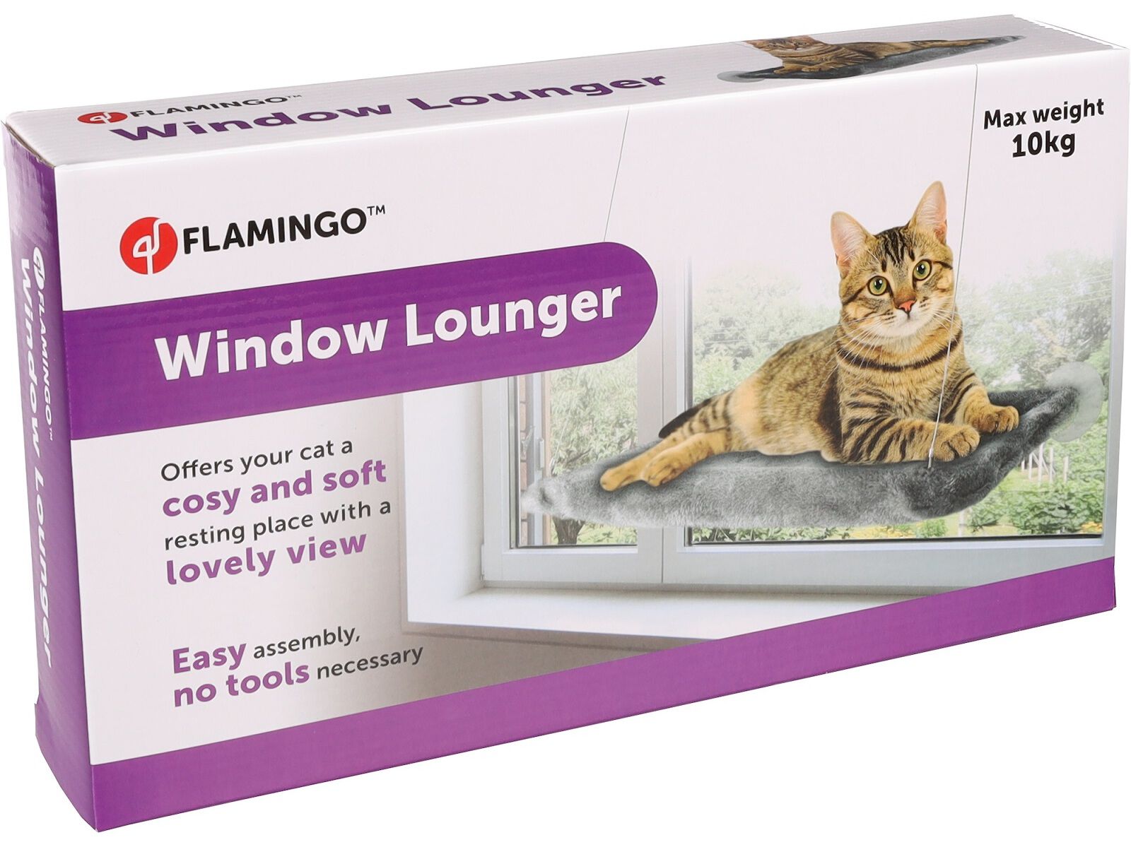 CAMA PARA GATO FLAMINGO PARA JANELA