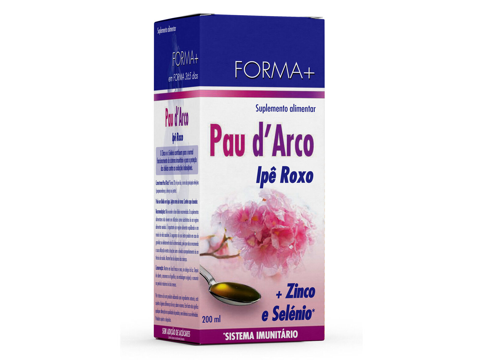 SUPLEMENTO FORMA+ PAU D'ARCO 200ML image number 0