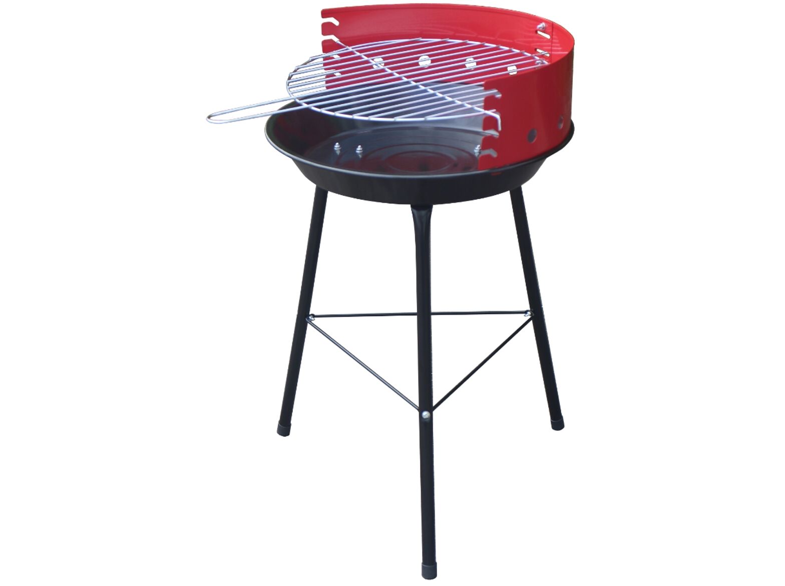 GRELHADOR REDONDO BBQ LOVERS 56.5X36X33 CM