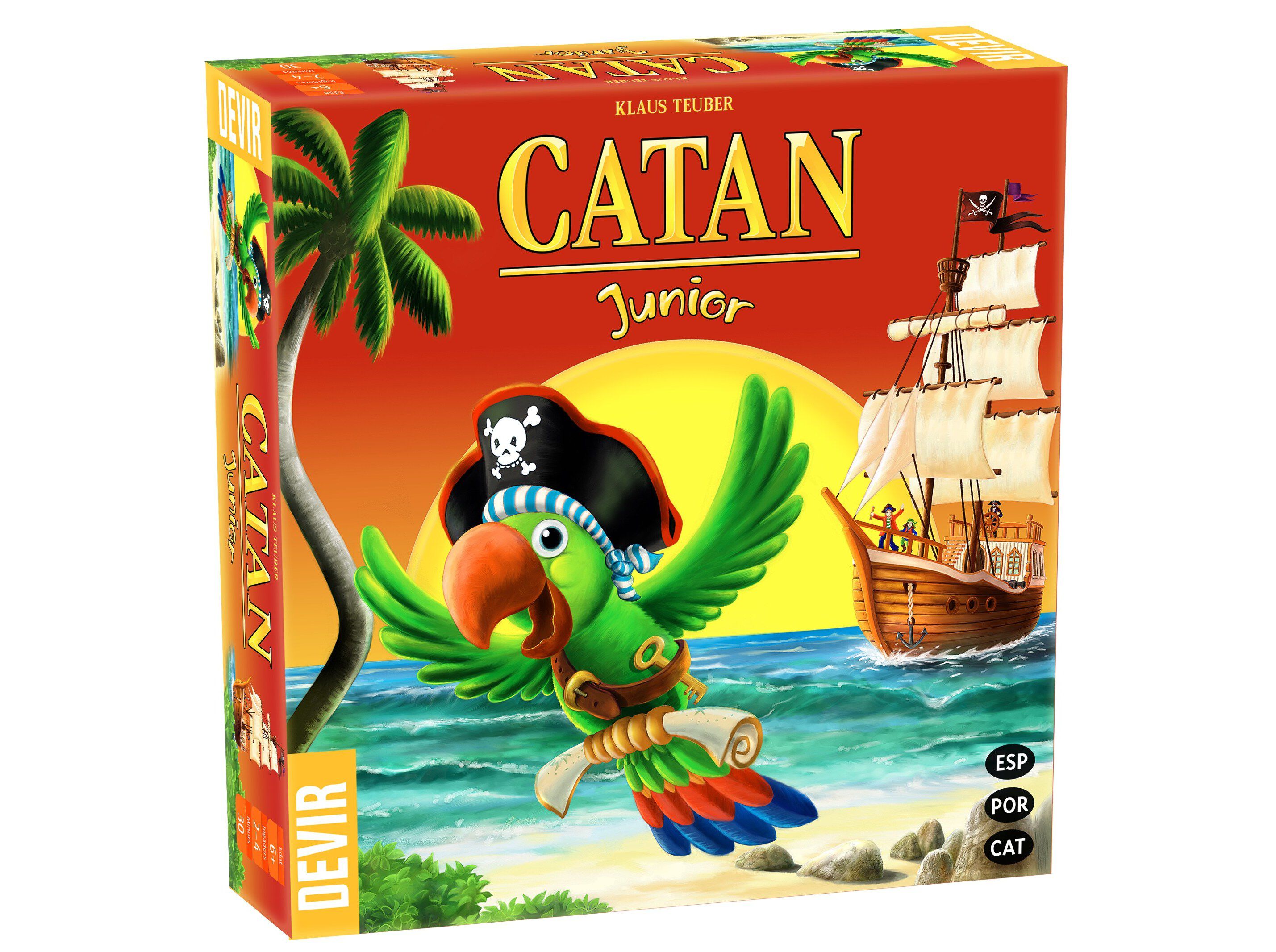 JOGO CATAN JUNIOR DEVIR TABULEIRO image number 0