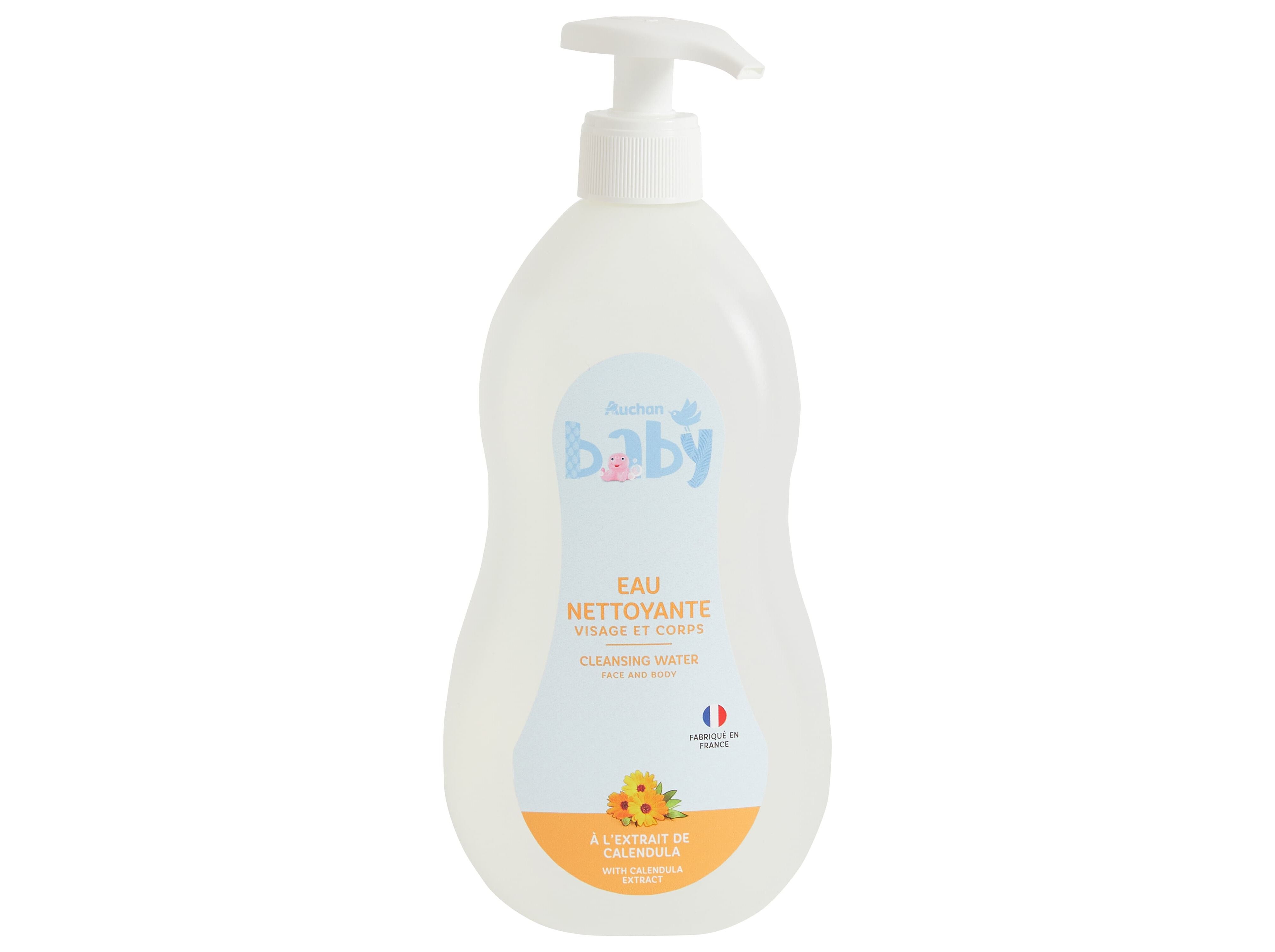 &Aacute;GUA LIMPEZA AUCHAN BABY PUMP COM CAL&Ecirc;NDULA 750ML