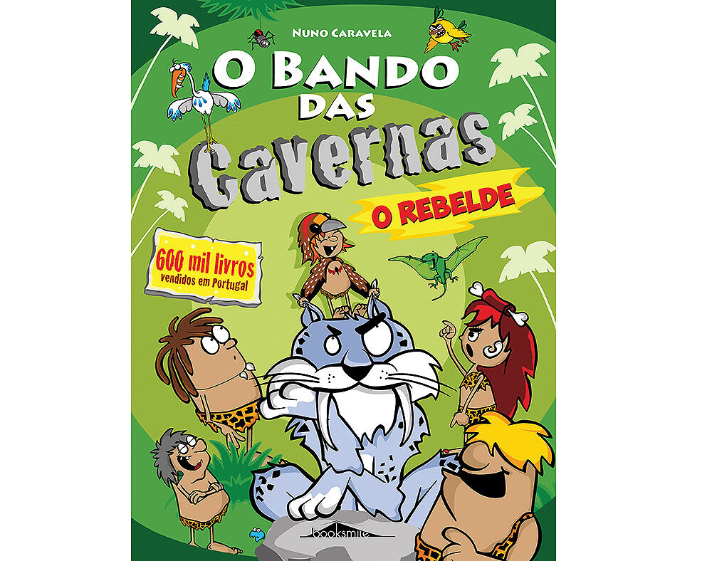 LIVRO O BANDO DAS CAVERNAS 20 O REBELDE - NUNO CARAVELA
