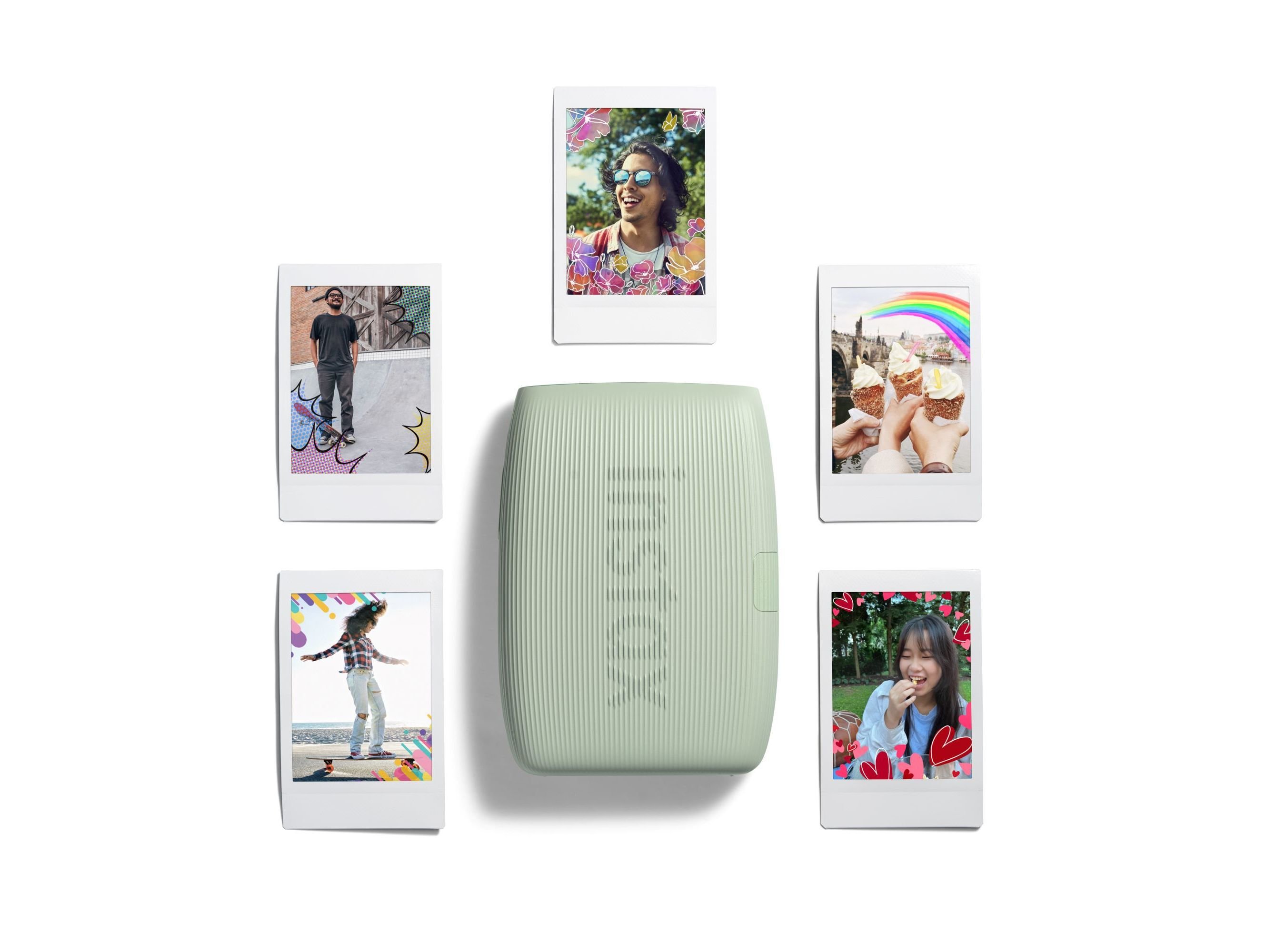 IMPRESSORA FOTOGRAFIA FUJIFILM VERDE INSTAX MINI LINK 3 image number 3