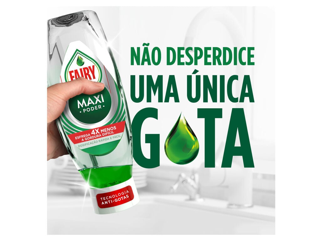 DETERGENTE MANUAL FAIRY MAXI PODER ORIGINAL 2X450ML image number 2