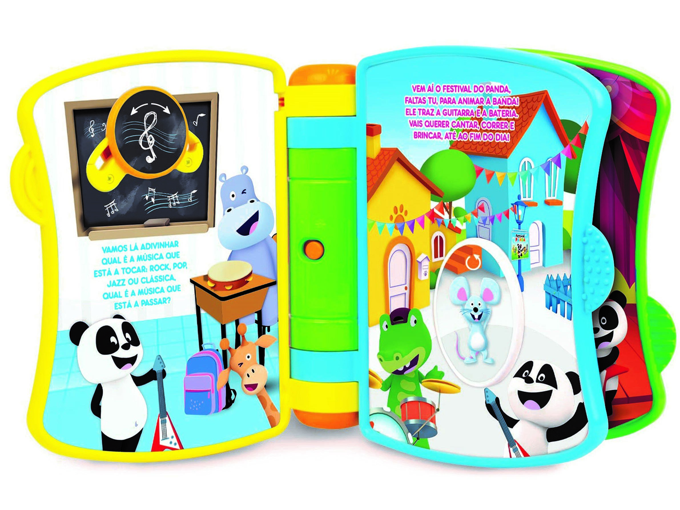 LIVRO MUSICAL PANDA image number 2