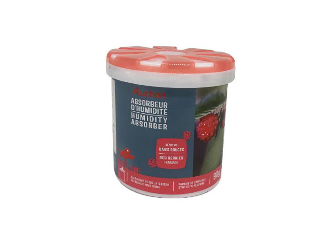 DESUMIDIFICADOR AUCHAN FRUTOS VERMELHOS 90G