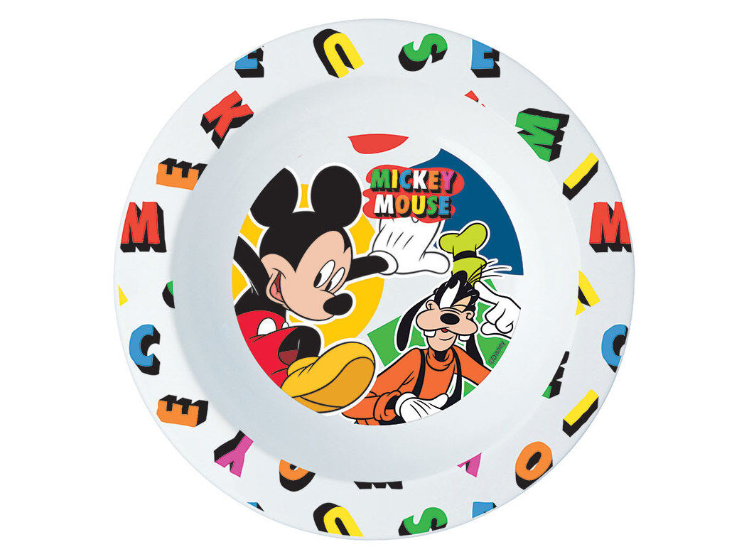 PRATO PL&Aacute;STICO DISNEY MICKEY REUTILIZ 16CM image number 0