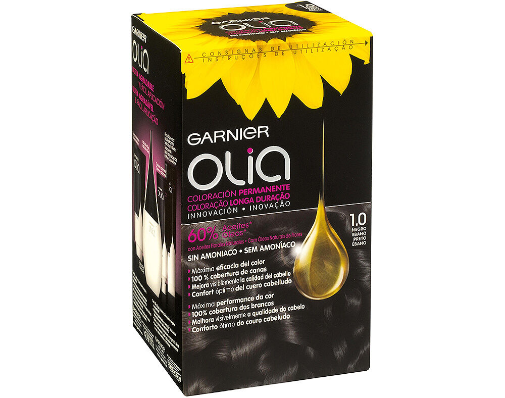 COLORA&Ccedil;&Atilde;O OLIA GARNIER PRETO EBANO 1.0