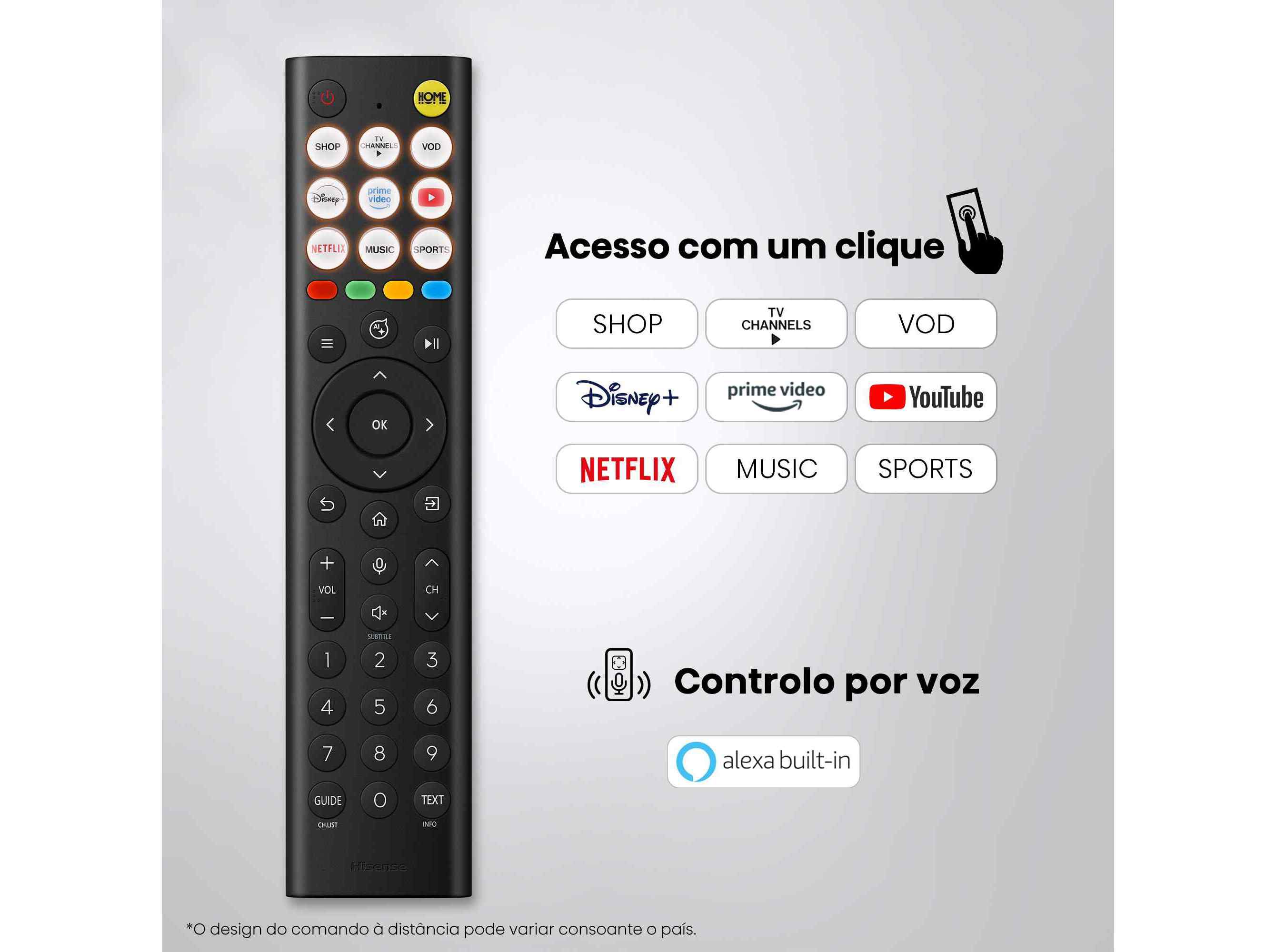 TV QLED HISENSE 65E7S 65" SMART 4K image number 9