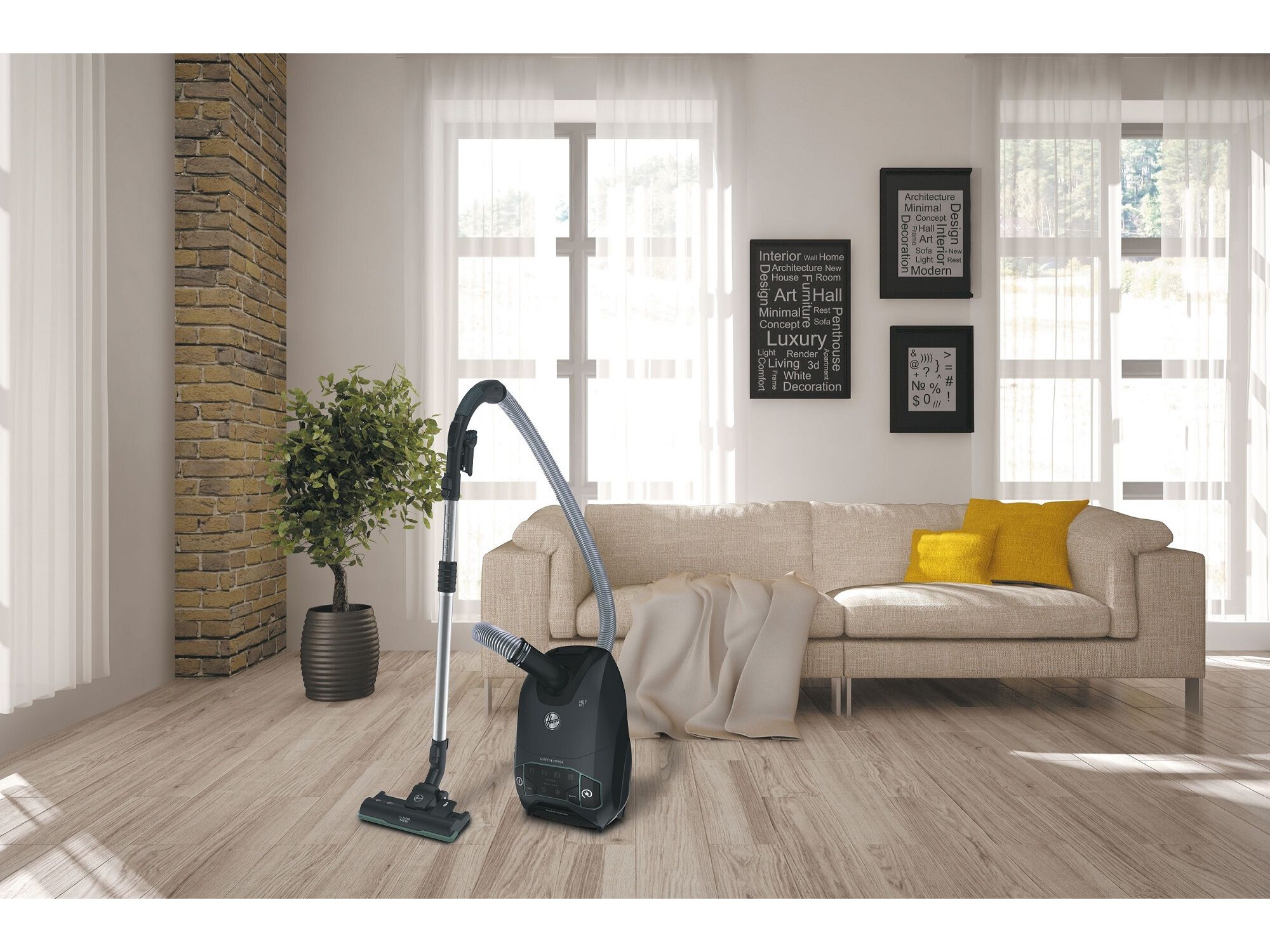 ASPIRADOR COM SACO HOOVER HE721PAF 011 image number 4