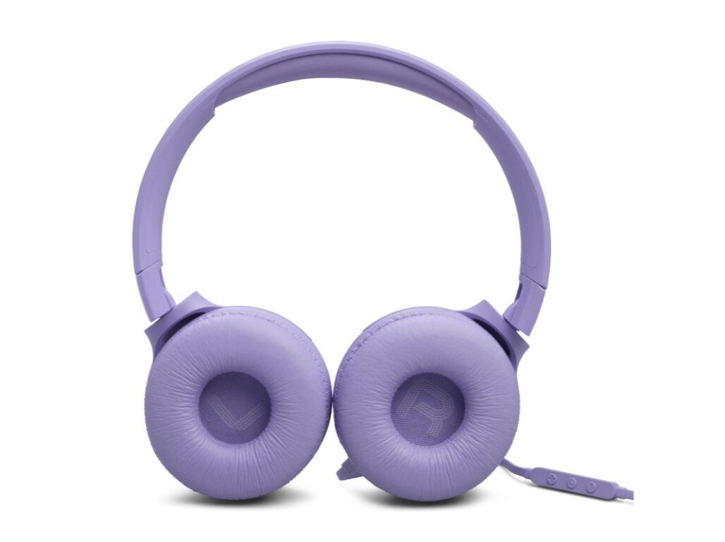 AUSCULTADORES COM FIO JBL TUNE 520C ROXO image number 6
