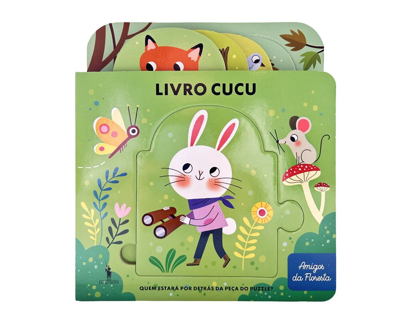LIVRO LIVRO CUCU: ANIMAIS DA FLORESTA image number 0