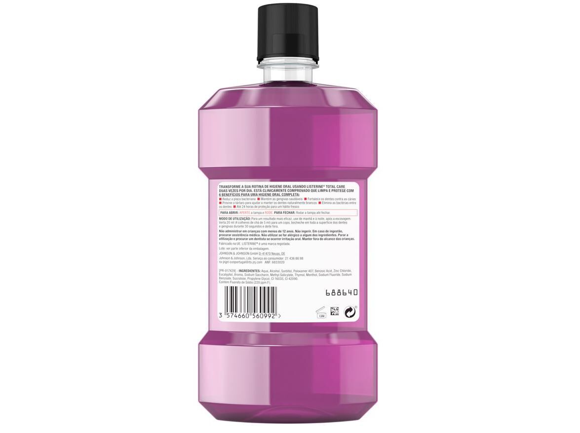 ELIXIR LISTERINE TOTAL CARE 1L image number 1