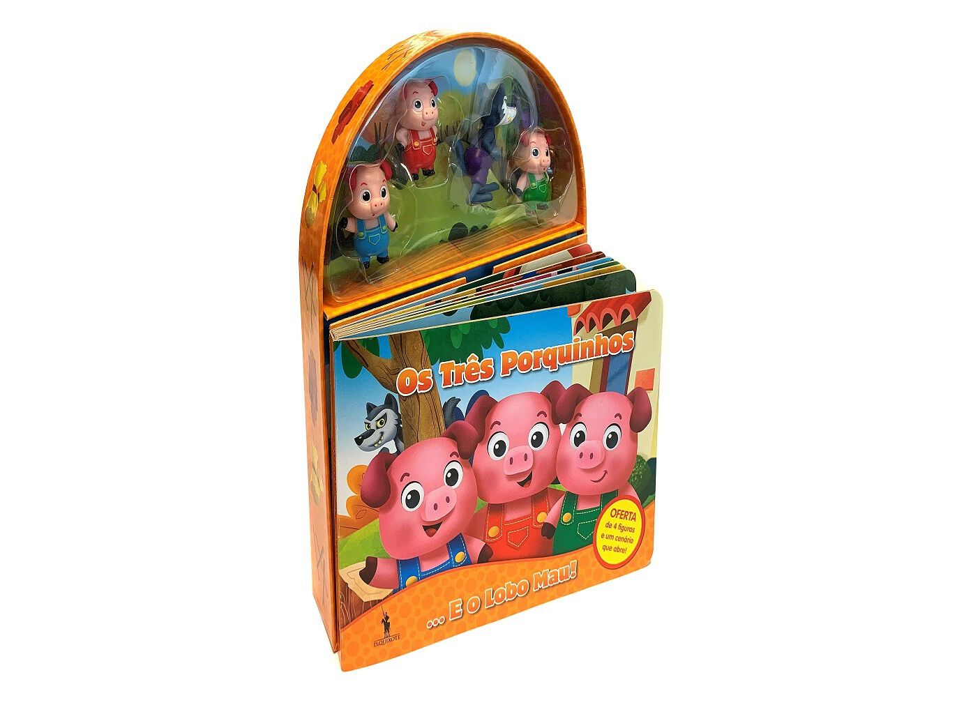 LIVRO MINI BUSY BOOKS OS TR&Ecirc;S PORQUINHOS image number 1