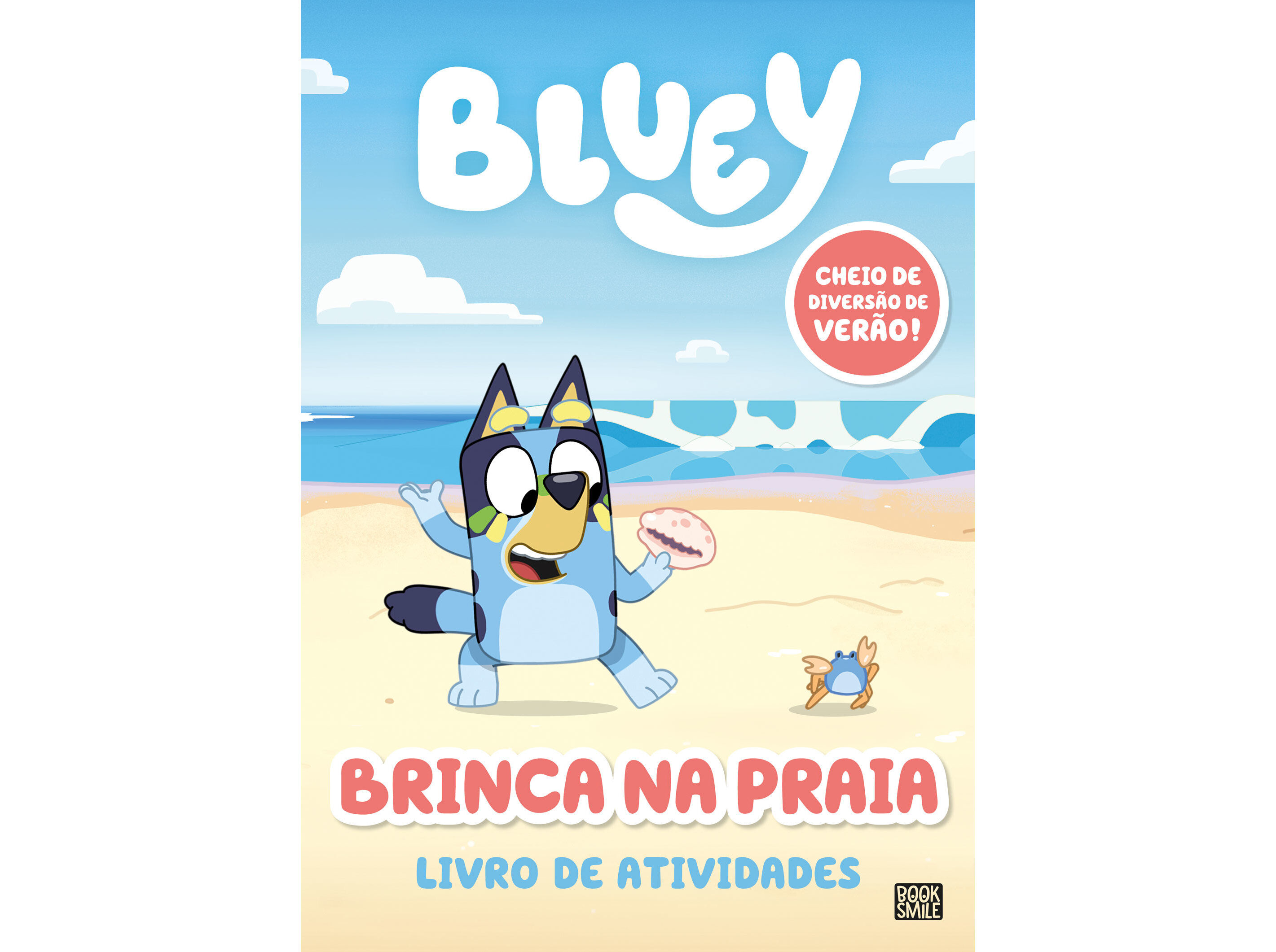 Bluey Brinca na Praia: Livro de Atividades