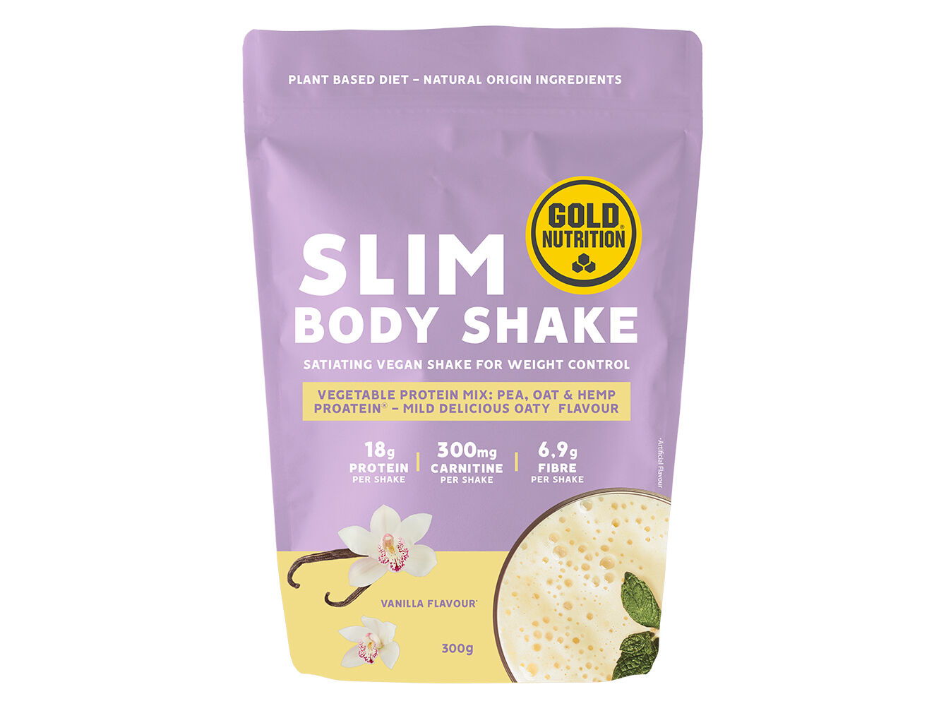 BATIDO GOLDNUTRITION BAUNILHA 300G image number 0