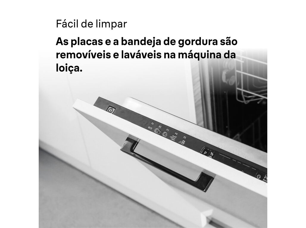 GRELHADOR DE PLACAS BRAUN CG5010IGY 2000W image number 5