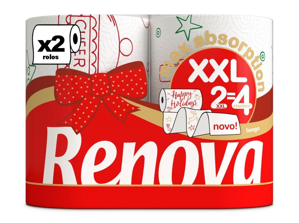 ROLO RENOVA COZINHA ABSORPTION XXL 2=4 UNIDADES