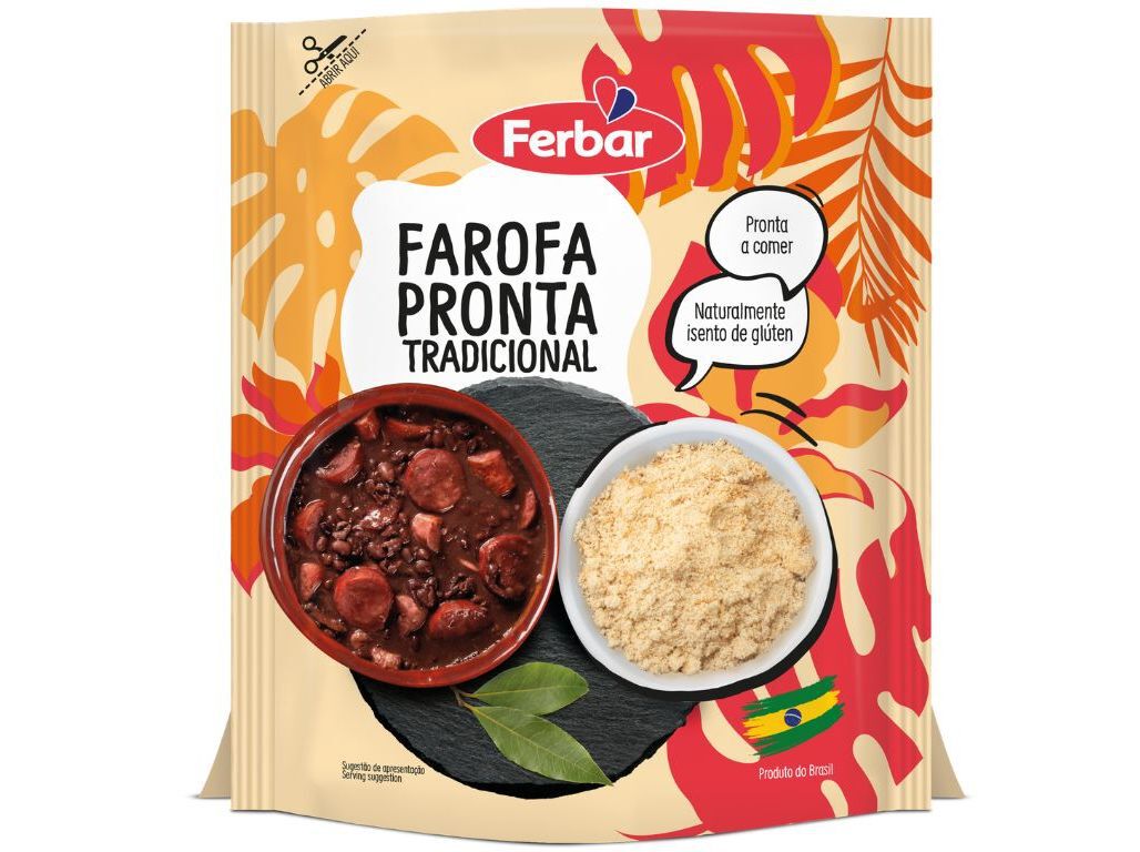 FAROFA PRONTA FERBAR TRADICIONAL 250G image number 0