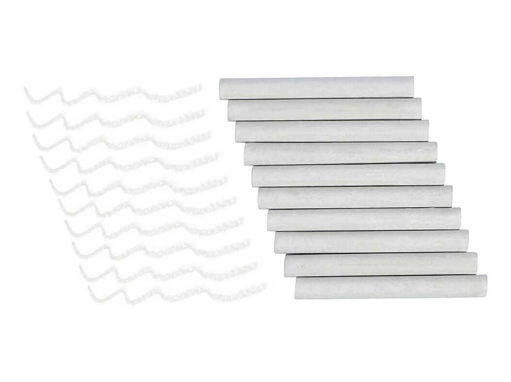 CONJUNTO DE 10 PAUS DE GIZ AUCHAN BRANCO image number 2