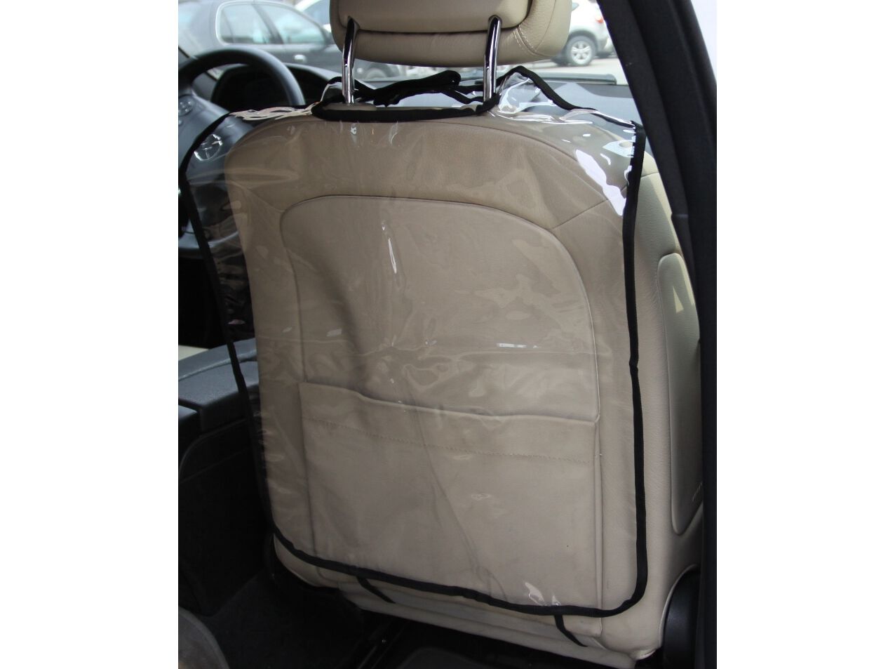 PROTETOR BANCO AUCHAN TRANSPARENTE 65X46CM