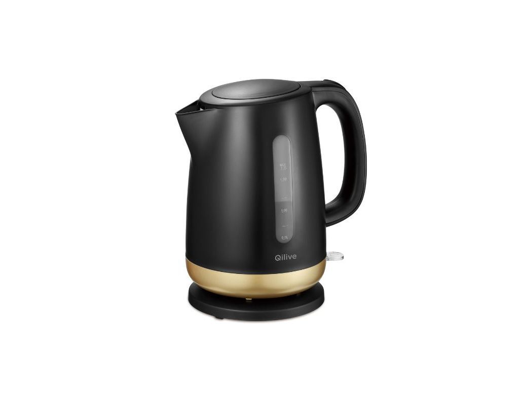 JARRO EL&Eacute;TRICO QILIVE Q.5020 1.7L PRETO/DOURADO