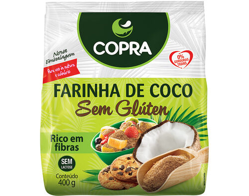 FARINHA DE COCO COPRA S/GLÚTEN 400G image number 0