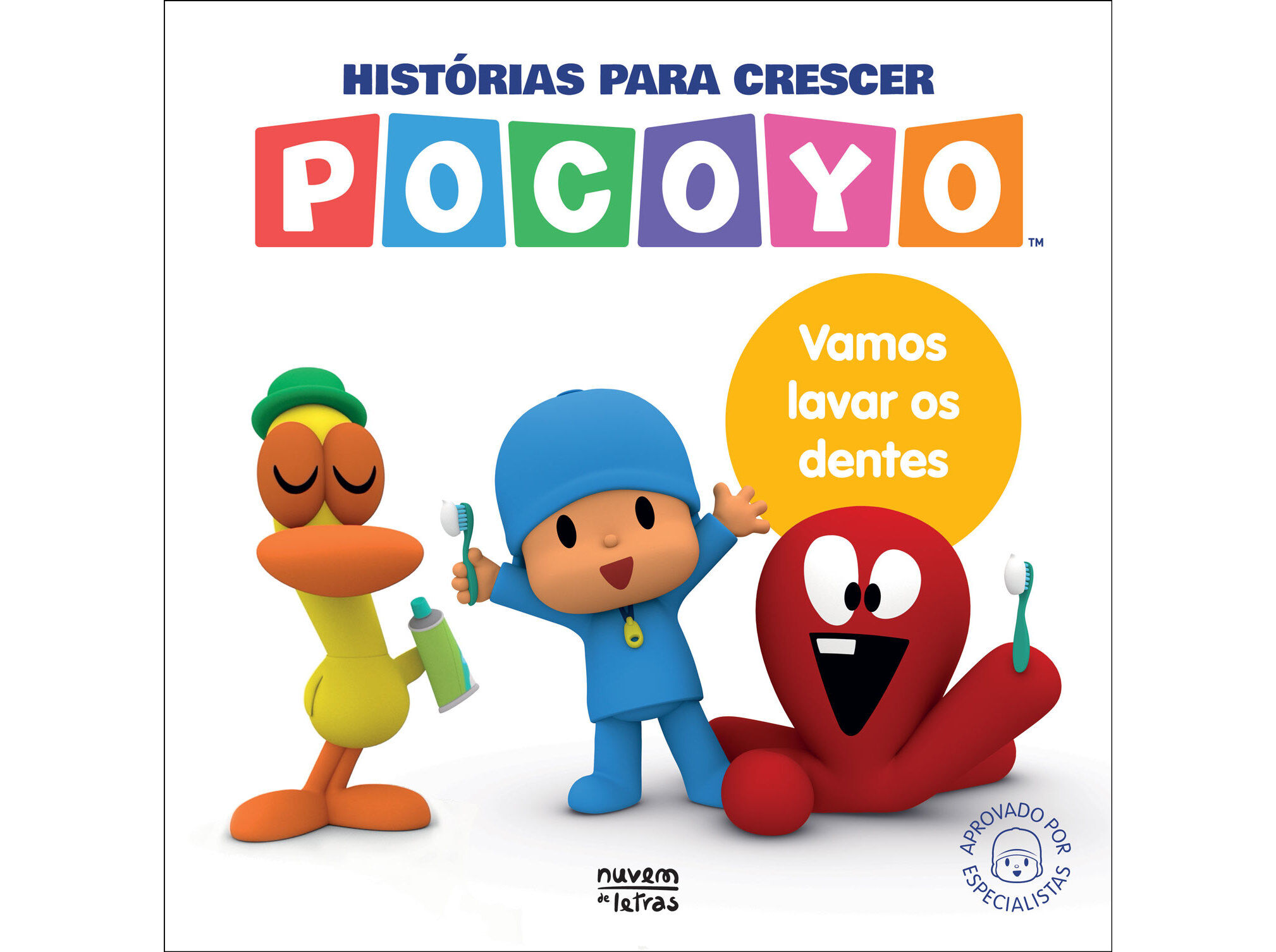 LIVRO POCOYO - VAMOS LAVAR OS DENTES - HIST&Oacute;RIAS PARA CRESCER image number 0