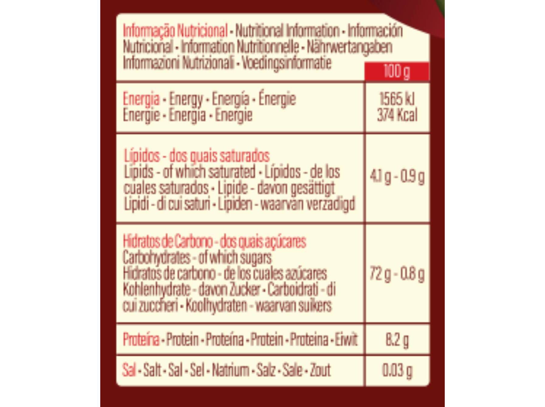 FARINHA AFG KAMOCA FAMOZA 500G image number 1