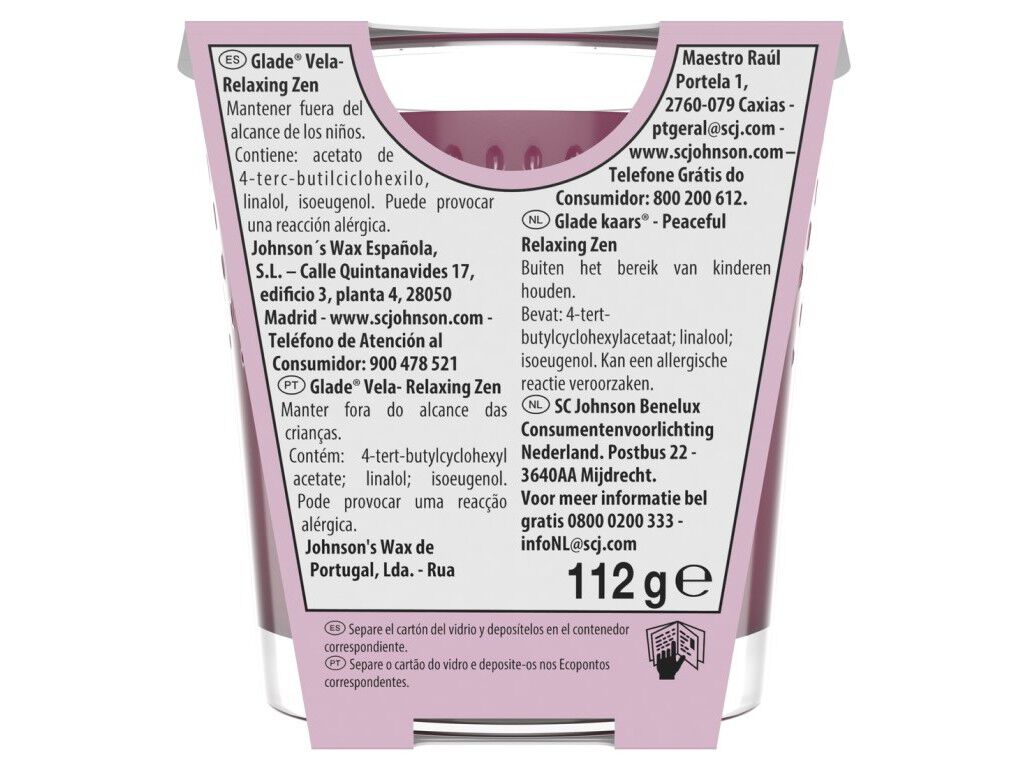VELA GLADE RELAXING ZEN 112G image number 1